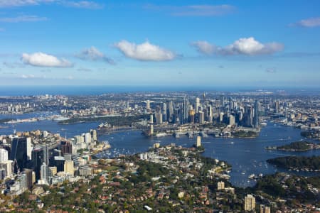 Aerial Image of MCMAHONS POINT