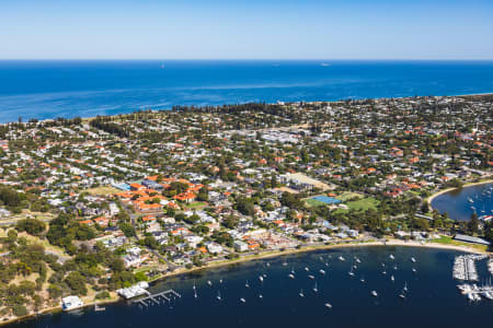 Aerial Image of MOSMAN PARK