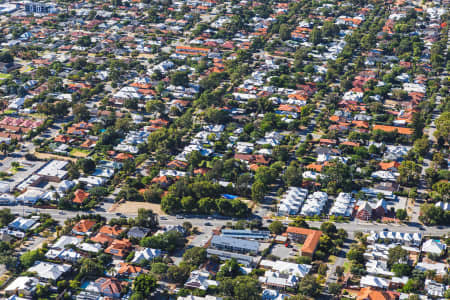 Aerial Image of EAST FREMANTLE