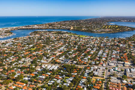 Aerial Image of EAST FREMANTLE
