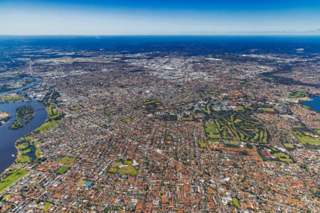 Aerial Image of SOUTH PERTH