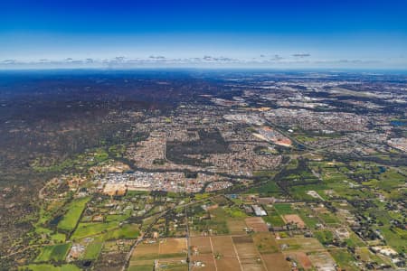 Aerial Image of MIDDLE SWAN