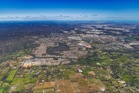 Aerial Image of MIDDLE SWAN