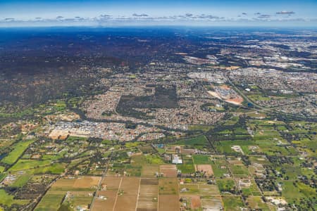 Aerial Image of MIDDLE SWAN