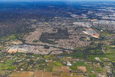 Aerial Image of MIDDLE SWAN