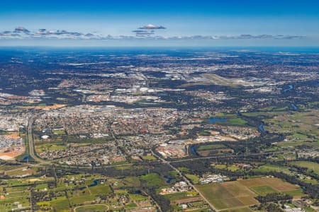 Aerial Image of MIDDLE SWAN