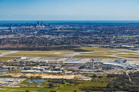 Aerial Image of PERTH AIRPORT