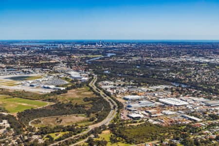 Aerial Image of PERTH AIRPORT