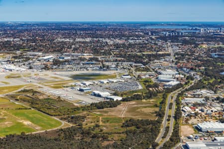 Aerial Image of PERTH AIRPORT