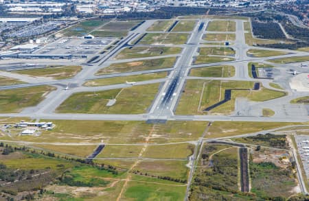Aerial Image of PERTH AIRPORT