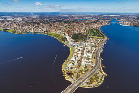 Aerial Image of SOUTH PERTH