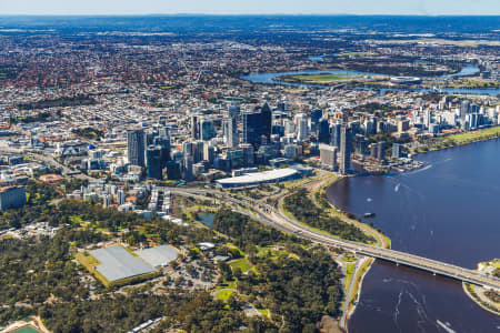 Aerial Image of West Perth