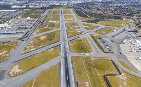 Aerial Image of PERTH AIRPORT
