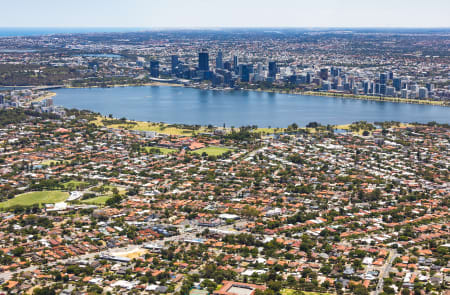 Aerial Image of SOUTH PERTH