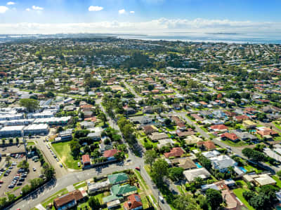 Aerial Image of WYNNUM WEST