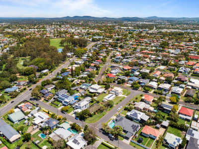 Aerial Image of WYNNUM WEST
