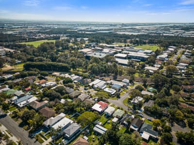 Aerial Image of WYNNUM WEST