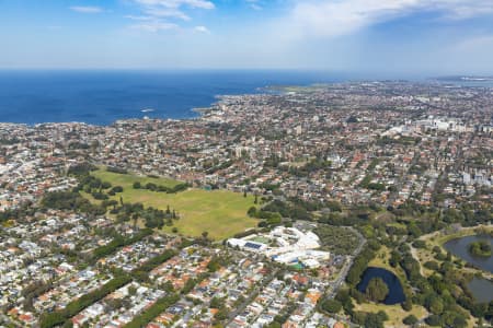 Aerial Image of QUEENS PARK