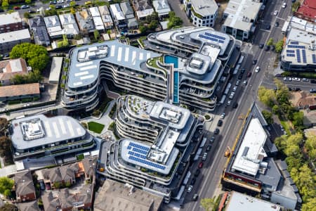 Aerial Image of HAWTHORN EAST