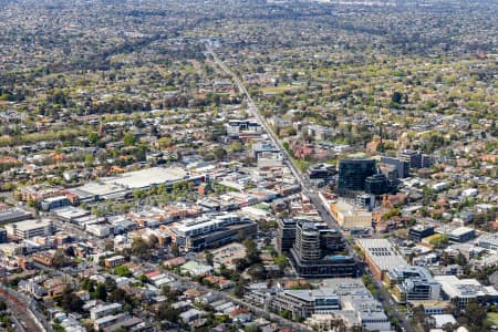 Aerial Image of HAWTHORN EAST