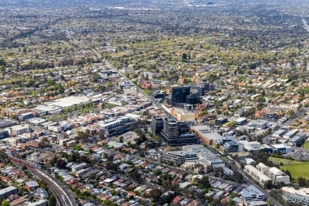 Aerial Image of HAWTHORN EAST