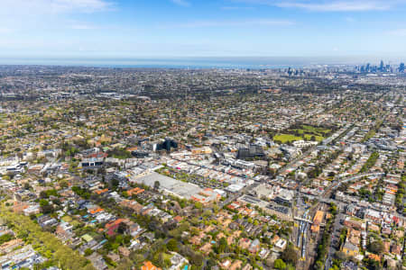 Aerial Image of HAWTHORN EAST