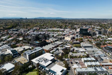Aerial Image of HAWTHORN EAST