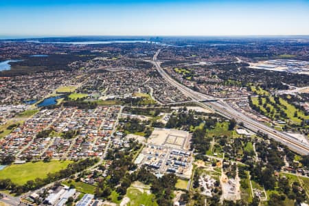 Aerial Image of COCKBURN CENTRAL