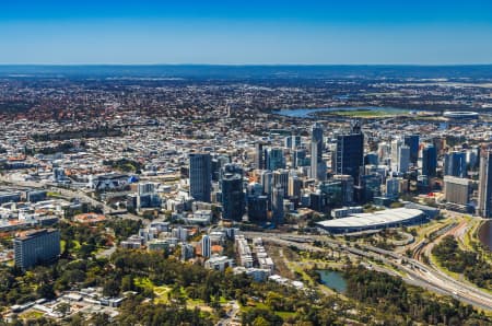 Aerial Image of WEST PERTH