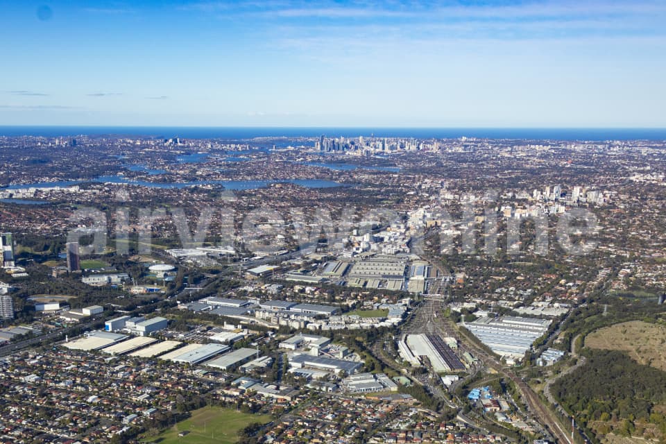 Aerial Image of Lidcombe