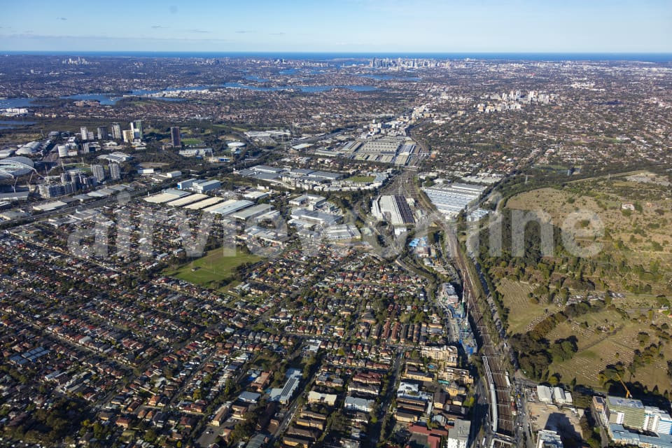 Aerial Image of Lidcombe