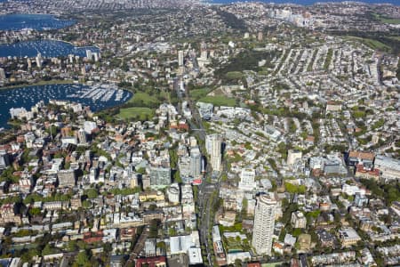 Aerial Image of POTTS POINT