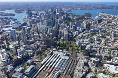 Aerial Image of HAYMARKET