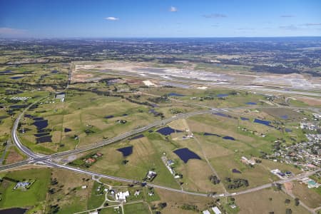 Aerial Image of LUDDENHAM