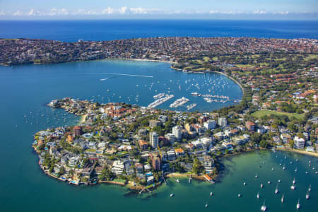 Aerial Image of POINT PIPER