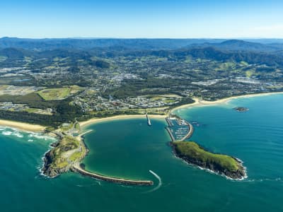 Aerial Image of COFFS HARBOUR