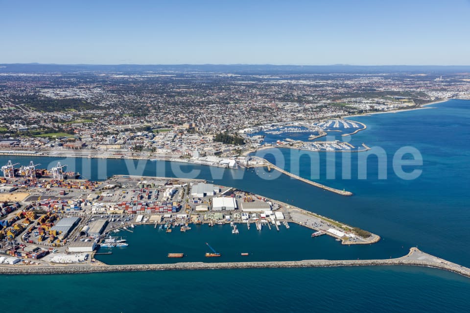 Aerial Image of North Fremantle