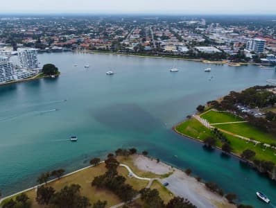 Aerial Image of Halls Head