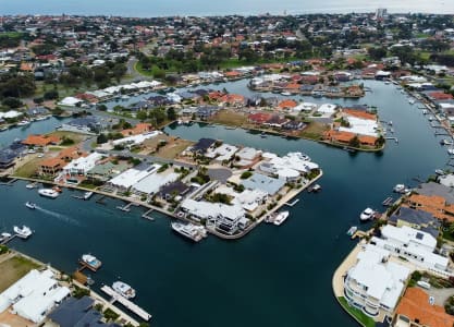 Aerial Image of Halls Head