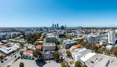 Aerial Image of WEST PERTH