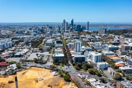 Aerial Image of WEST PERTH
