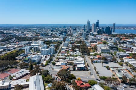 Aerial Image of WEST PERTH