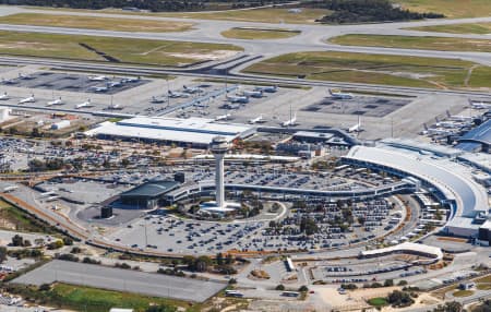 Aerial Image of PERTH AIRPORT