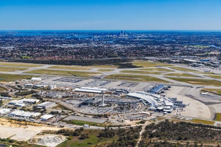 Aerial Image of PERTH AIRPORT