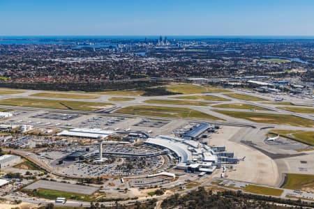 Aerial Image of PERTH AIRPORT