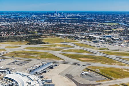 Aerial Image of PERTH AIRPORT