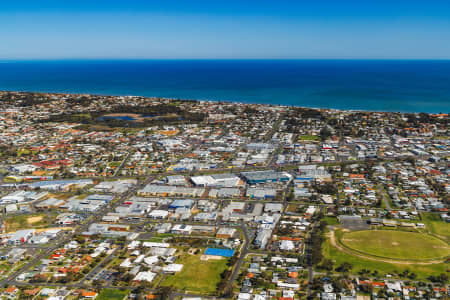 Aerial Image of EAST BUNBURY