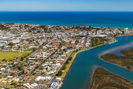 Aerial Image of EAST BUNBURY