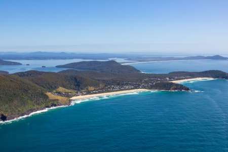Aerial Image of BLUEYS BEACH