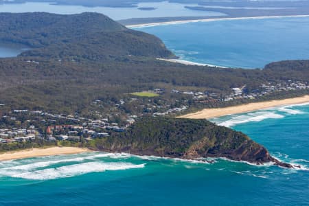 Aerial Image of BOOMERANG BEACH